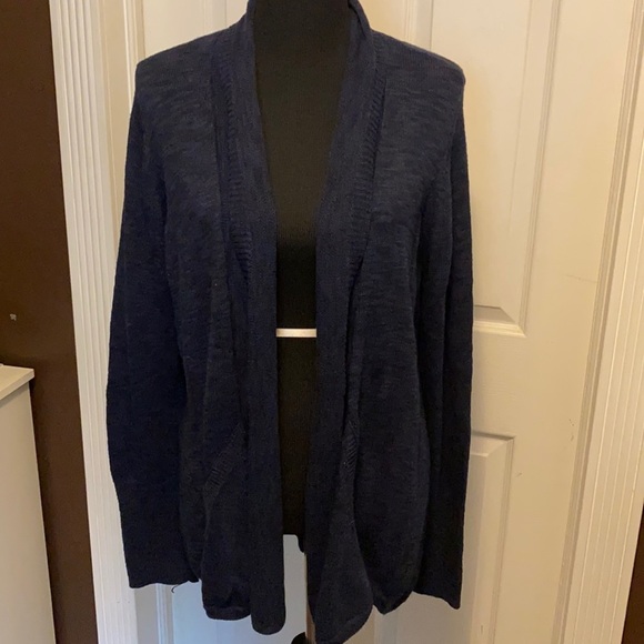 Sonoma Women’s Cardigan Sweater Navy Blue XL NWT - Picture 1 of 6